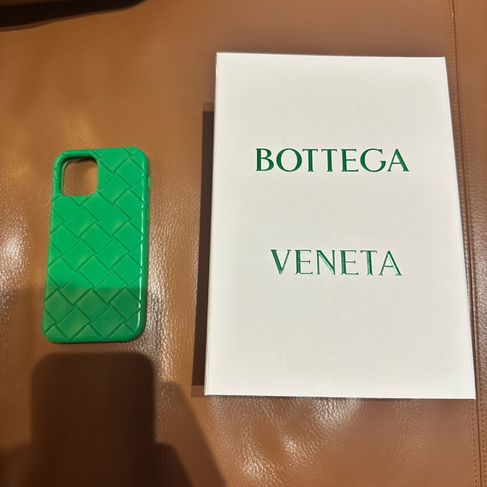 Bottega Veneta iPhone 12 Pro green iphone case